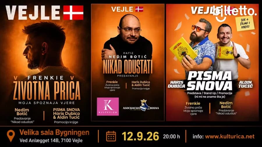 Pisma Snova: Životne Priče; Frenkie, Nedim Botić, Aldin Tucić & Haris Dubica