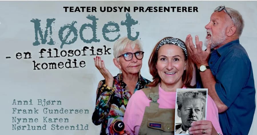 Teaterstykket MØDET tankevækkende, anderledes og stærkt underholdende