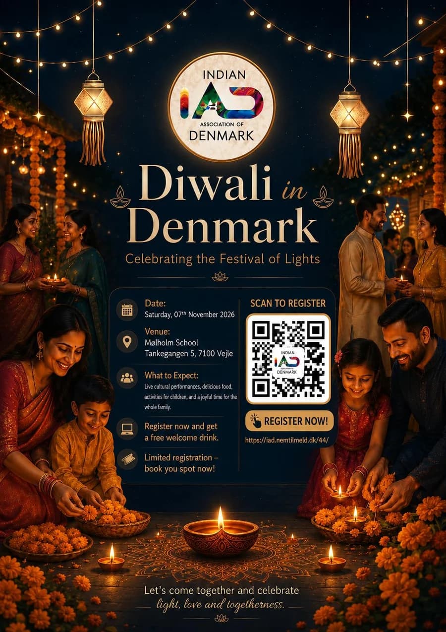 Festival of Lights - Diwali 'i' Danmark Fest 2026