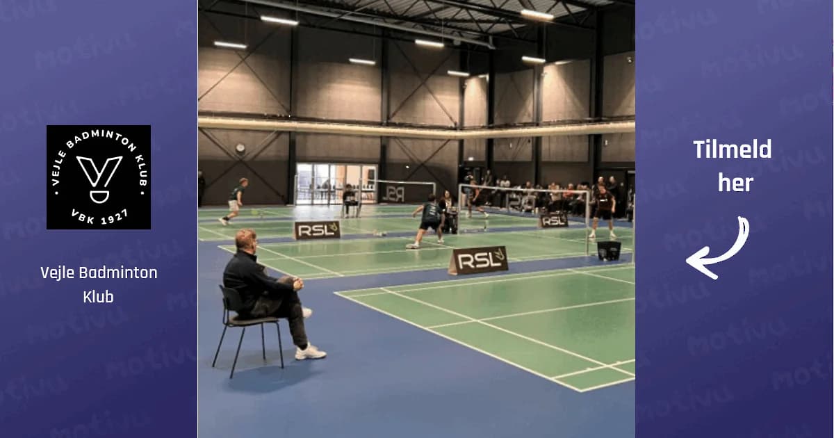 Badminton for studerende - Mødes i HAL 6 DGI Huset