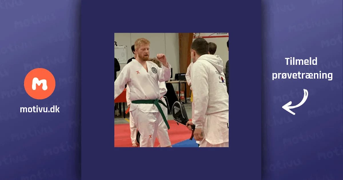 Voksen begynderkursus i taekwondo