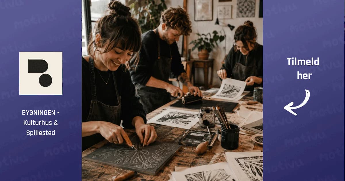Linoleumstryk workshop