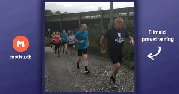 Løbehold tempo 6.00-5.30 minutter/km