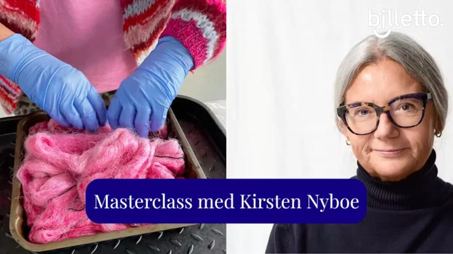 Masterclass i garnfarvning med Kirsten Nyboe
