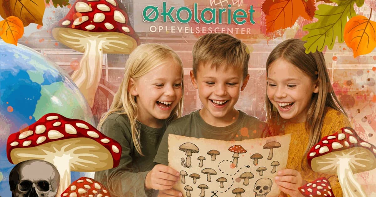 Opdag svampenes magiske verden i efterårsferien