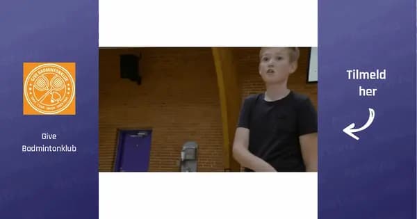 Ungdom Niveau 1 – Badmintontræning for begyndere