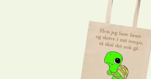 Citat- og muleposeworkshop // UGE 40 for ordblinde børn