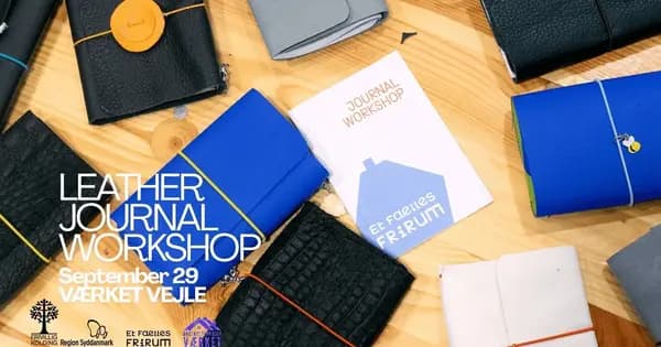 Leather Journal Making worlshop